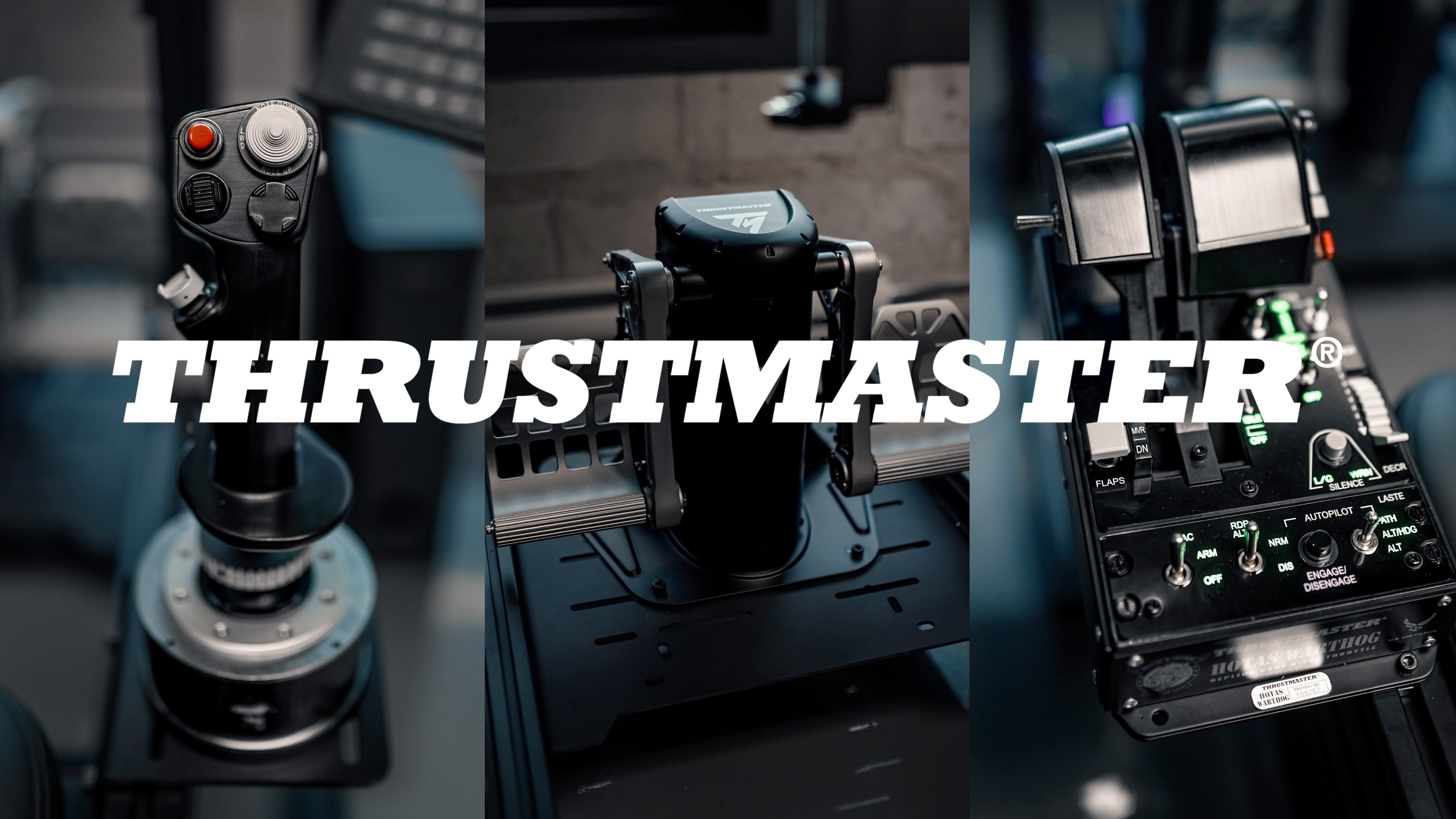 Partnership with Thrustmaster: For All Flight Simulation Enthusiasts
